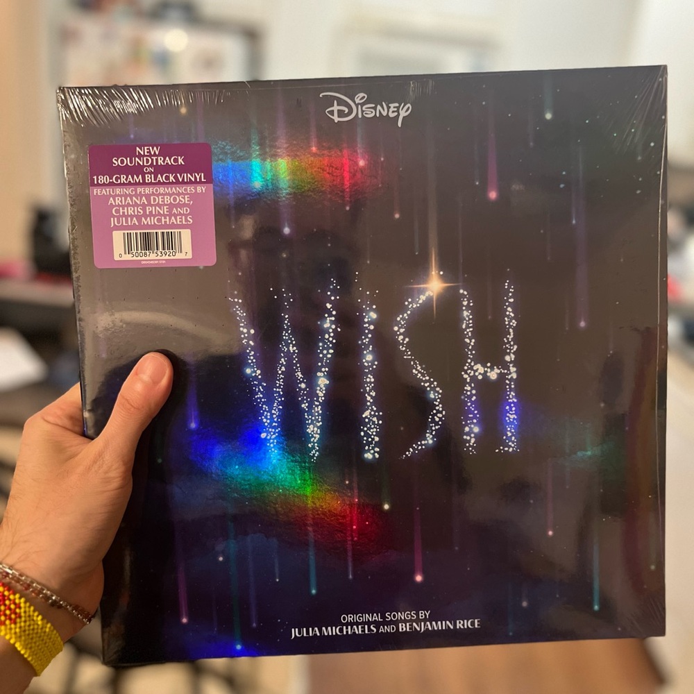 “Wish” film soundtrack on vinyl.